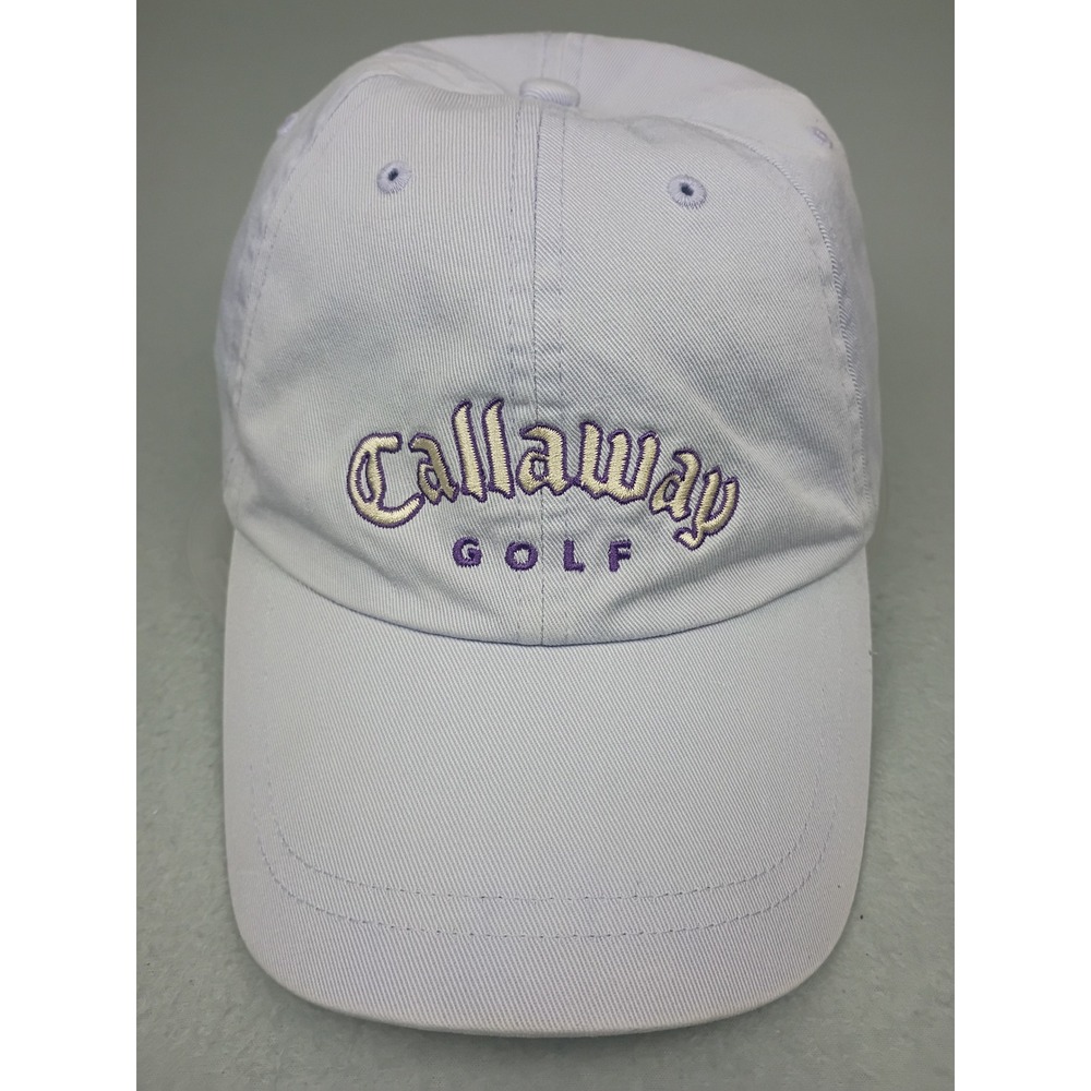 Callaway Golf Hat Lavender Purple Embroidered Adjustable Strapback Dad Cap